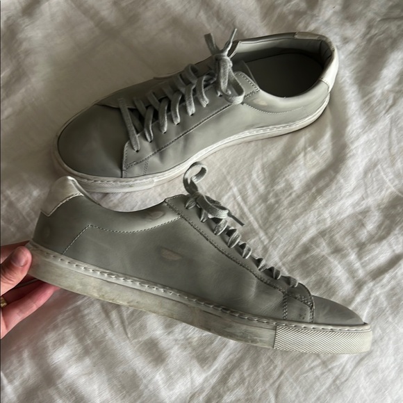 Oliver Cabell Men’s Low 1 Sneakers Men’s Shoes Size 9 Particle Grey - Picture 8 of 12